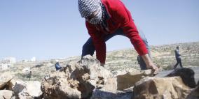 مواجهات بألقرب من سجن عوفر تضامنا مع الاسرى  6/3/2013