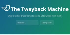 شاهد تغريدات قديمة لأي حساب على تويتر