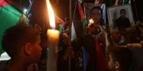 إضاءة شموع في القدس تضامنا مع غزة
