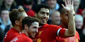 ليفربول يتصدر الدوري الانكليزي لكرة القدم مؤقتا بعد فوزه على كارديف سيتي