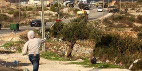 مواجهات عنيفة بين الشبان وقوات الاحتلال عند حاجز عطارة