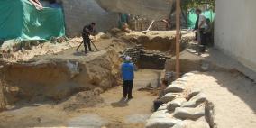 اكتشاف آثار بيزنطية شمال غزة