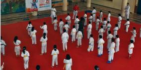 أكاديمية الأقصى تنهي معسكر إعداد البطل الاولمبي للكاراتيه