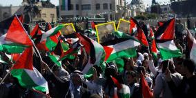 استقبال الرئيس محمود عباس في رام الله هذا اليوم