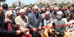 الحمد الله يفتتح ميدان الشهيد محمد أبو خضير