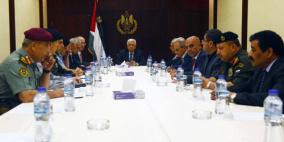 الرئيس يوعز لقادة الأجهزة الأمنية لاتخاذ اجراءات لضمان حفظ الأمان