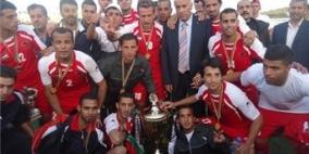الفدائي يتوج بلقب بطولة فلسطين الدولية الثانية