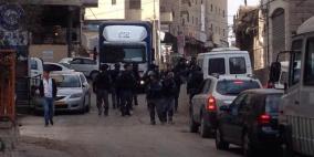 الاحتلال يصور منازلا في شعفاط  ويهدم كرفانين في بيت حنينا