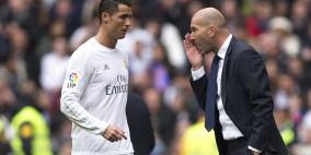 زيدان: رونالدو في طريقه للكرة الذهبية مرة اخرى