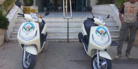 شركة "بيجو" تقدم دراجات آلية لبلدية البيرة