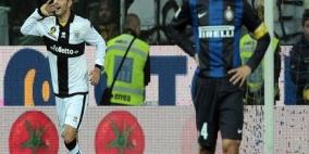 بارما يهزم الإنتر ويعطل مسيرته في الدوري الإيطالي