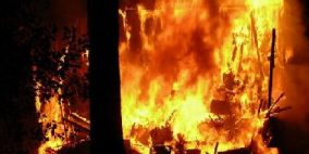 احتراق منزلين ومركبة ومخبز بمخيم نور شمس في طولكرم