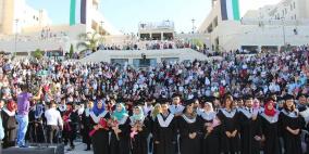 برعاية الرئيس عباس: جامعة النجاح تحتفل بتخريج الفوج الخامس والثلاثين من طلبة الفصل الصيفي