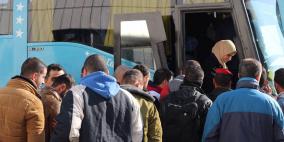 خلال 3 أيام: 3555 مسافرا تنقلوا عبر معبر رفح