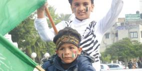 غزة تحتفل بنهاية الحرب