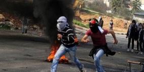 إصابة عدد من النساء والأطفال بحالات اختناق قرب مخيم الجلزون