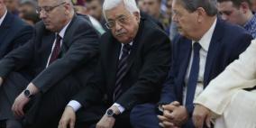 الرئيس يؤدي صلاة العيد في مقر المقاطعة في رام الله