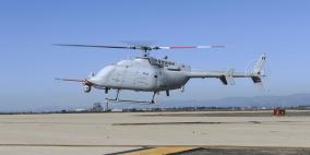 البحرية الأمريكية تتسلم أول مروحية حربية من دون طيار