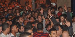 مسيرة عفوية جابت شوارع طولكرم تحمل الشهيد نصّار منددة بإغتياله