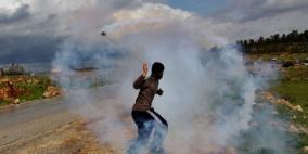 الاحتلال يقمع مسيرة المعصرة ويحتجز 7 نشطاء ضد الاستيطان