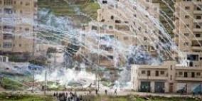 إصابة ثلاثة مواطنين ومتضامنة سويدية بجروح في مسيرة بلعين