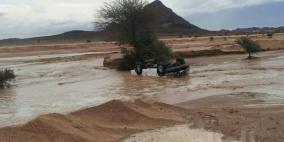 مصادر عبرية: فقدان الاتصال بـ18 اسرائيليا بسبب السيول