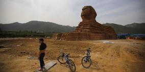 مصر تحتج دولياً على تمثال صيني يشبه "أبو الهول"