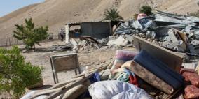 الاحتلال يهدم 5 منازل في الاغوار