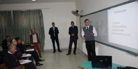 كلية الهندسة في جامعة النجاح الوطنية تناقش مشاريع تخرج طلبتها