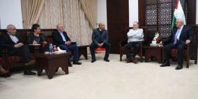 الرئيس يستقبل وفداً اسرائيلياً
