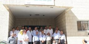 مستشفى النجاح الجامعي ينظم يوما طبيا شاملا في مستوصف زكاة عقربا الطبي