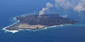 اليابان...ازدياد مساحة جزيرة بـ 8.6 مرة خلال سنة