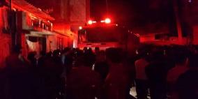 مصرع مواطن سقط من علو وإصابة 6 مواطنين بحريق في غزة