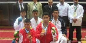 برونزيتان لفلسطين في بطولة غرب آسيا للكاراتيه