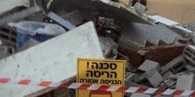 جرافات الاحتلال تهدم 3 منازل في اللد