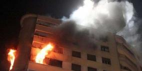 اصابة 3 أطفال اشقاء بحريق منزلهم في جباليا