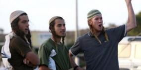 مستوطنون يحرقون مركبة ويخطون عبارات عنصرية جنوب القدس