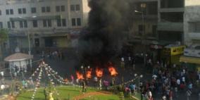 الاعتداء على عناصر من الدفاع المدني والشرطة وصحافيين بنابلس