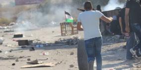 3 إصابات بالرصاص بمواجهات مع الاحتلال في نابلس