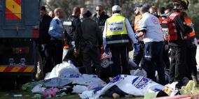 شهيد و4 قتلى جنود بعملية دهس في القدس