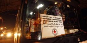 75 من أهالي أسرى غزة يزورون أبناءهم في سجن "رامون"