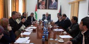 قلقيلية : المحافظ يترأس الاجتماع الدوري للجنة السير