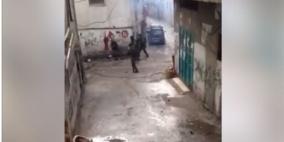 مواجهات مع الاحتلال في مخيم عايدة