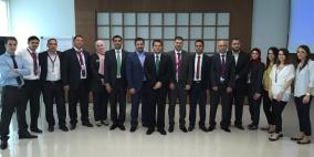 بنك فلسطين يستضيف مدير شركة فيزا في كل من فلسطين والأردن والعراق