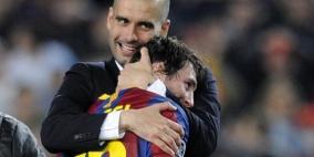 غوارديولا: لا ألقاب ثلاثية بعد اعتزال ميسي