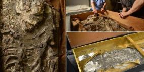 هيكل "نوح" العظمي يظهر من الطين بعد 6500 عام