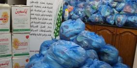 جمعية عطاء فلسطين الخيرية توزع مساعدات عينية على الايتام المكفولين الجدد