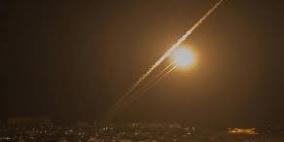 سقوط صاروخ في مجمع أشكول وصفارات الانذار تدوي