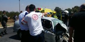 23 إصابة بحادث تصادم حافلة ومركبة في النقب