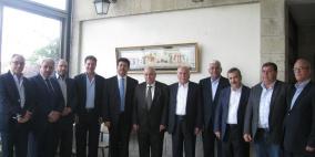 جمعية رجال الاعمال الفلسطينيين تستقبل السفير التونسي